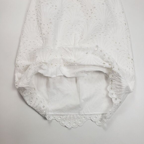 Andie Swim The Roatan Midi Dress White Cotton Eyelet Lace Lined - Pick Your Size - Picture 14 of 16